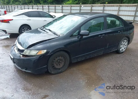 2009 Honda Civic Lx z USA, uszkodzony, nr VIN 1HGFA16599L005064